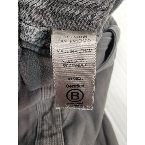 Athleta Farallon Jogger Pants Womens SZ 6 Pull On Drawstring Green Gray - Picture 6 of 8